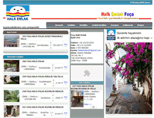 Tablet Screenshot of halkemlakfoca.com